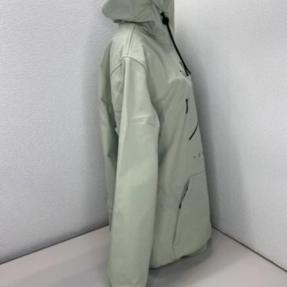 NEW DOPE Snowboarding Jacket Soft Green Size M Yeti 2X-Up Hooded Pullover - Picture 6 of 10